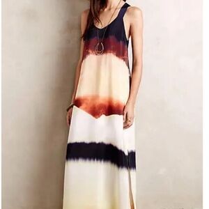 HD in Paris for Anthropologie Silk Maxi Dress